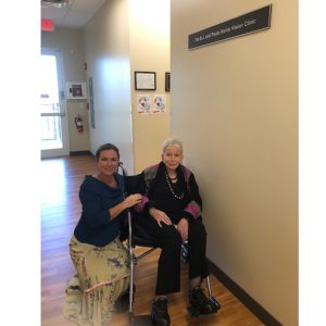 Paula Harris Visits Caridad Center