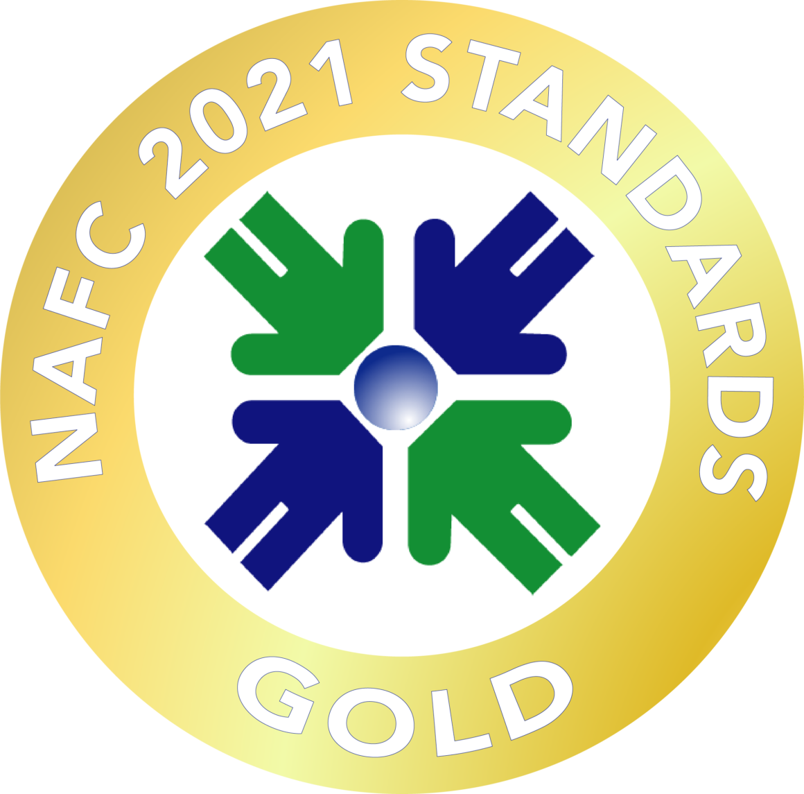 Caridad Center Earned a 2021 Gold Rating from the NAFC Quality Standards Program